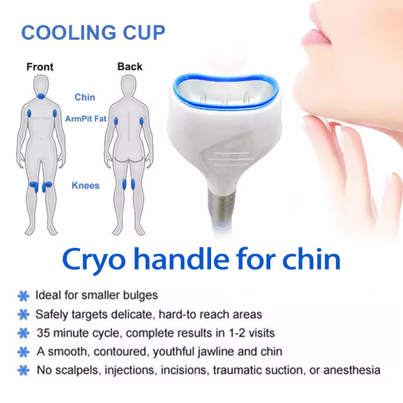 11 in 1 360 Cryoskin Freeze Machine Multifunctional Fat removal 5 cryo handles Lipo Laser Cavitation RF lipolysis cryotherapy