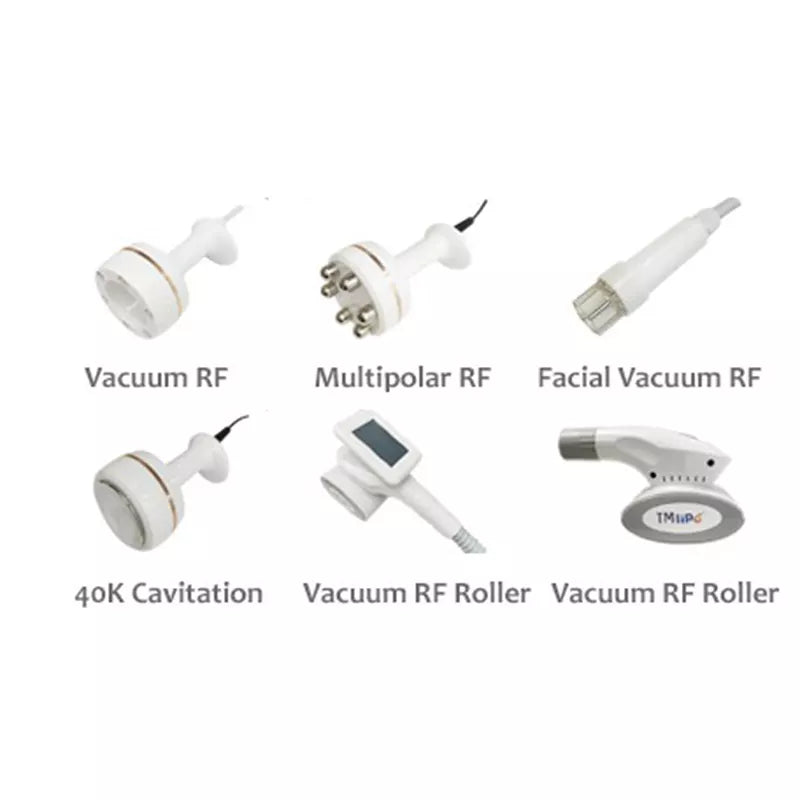 Newest vacuum multi chape cavitation technology rf vacuum roller with photon light body building massage slimming machine