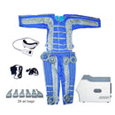 24 air chamber Compression Lymph Drainage Pressotherapy Slimming Machine with Infrared Heated and Eye Massage BR615