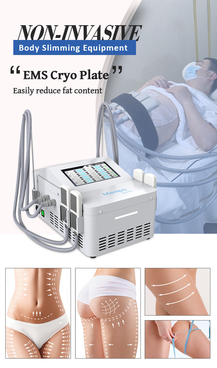 Factory Price Wands Paddles T Shock Lipolysis Cryotoning Cryoskin 4.0 Machine