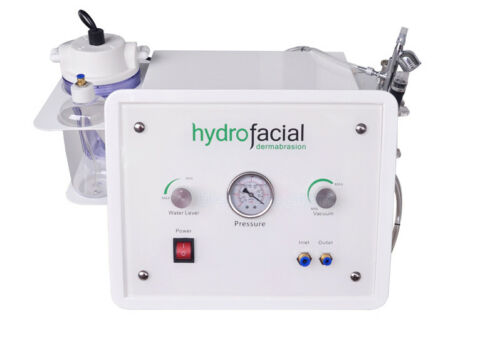 Microderbrasion Hydro Facial Dermabrasio Water Jet peel Salon tools 3in1 Machine