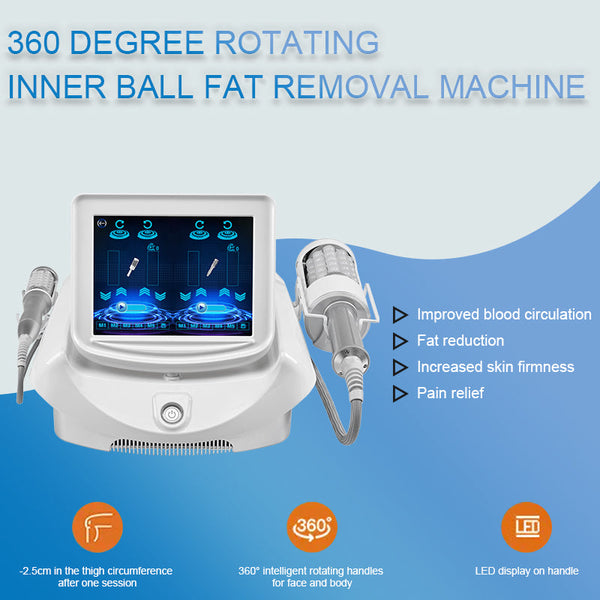 New Portable Inner Ball Roller Machine 8D Roller Body Contouring Machine Physical Cellulite Removal Body Shape Machine