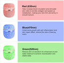 Portable Facial Aesthetic Device 7 Colors Skin Rejuvenation Acne Reduction LED Face Therapy Mask LED Facial Masks