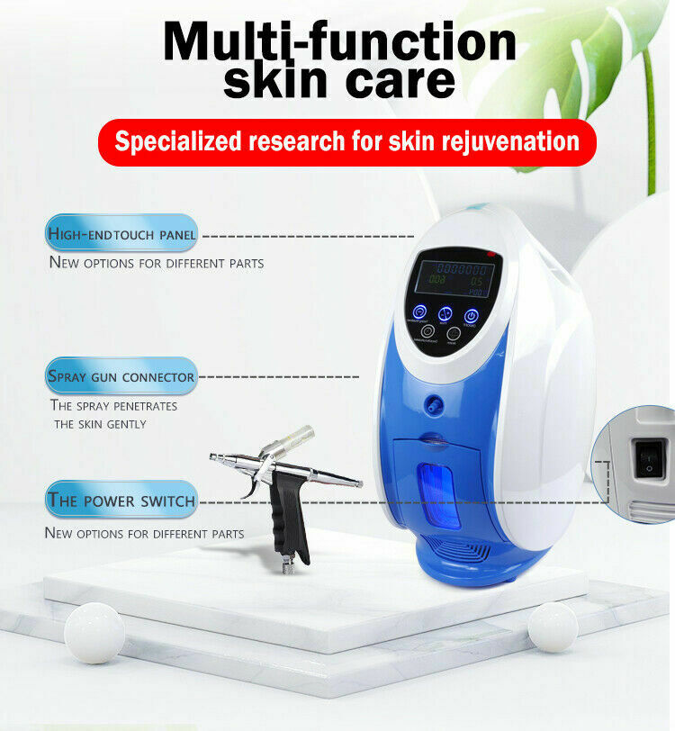 O2toDerm Machine Nitrox Facial Hydration And Whitening Skin Rejuvenation Machine