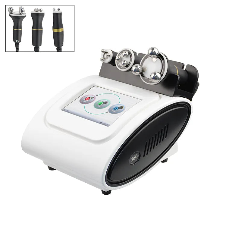 New technology rotation roller rf 360 machine for body slimming wrinkle removal with LED light