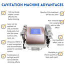 Rose Gold 6 in 1 Lipo Cavitation Machine