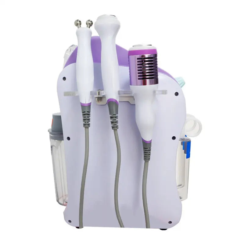 Multifunctional Hydrogen Oxygen Facial Machine Microcurrent Hot Cold Skin Care Hydra-Dermabrasion Facial Beauty Machine