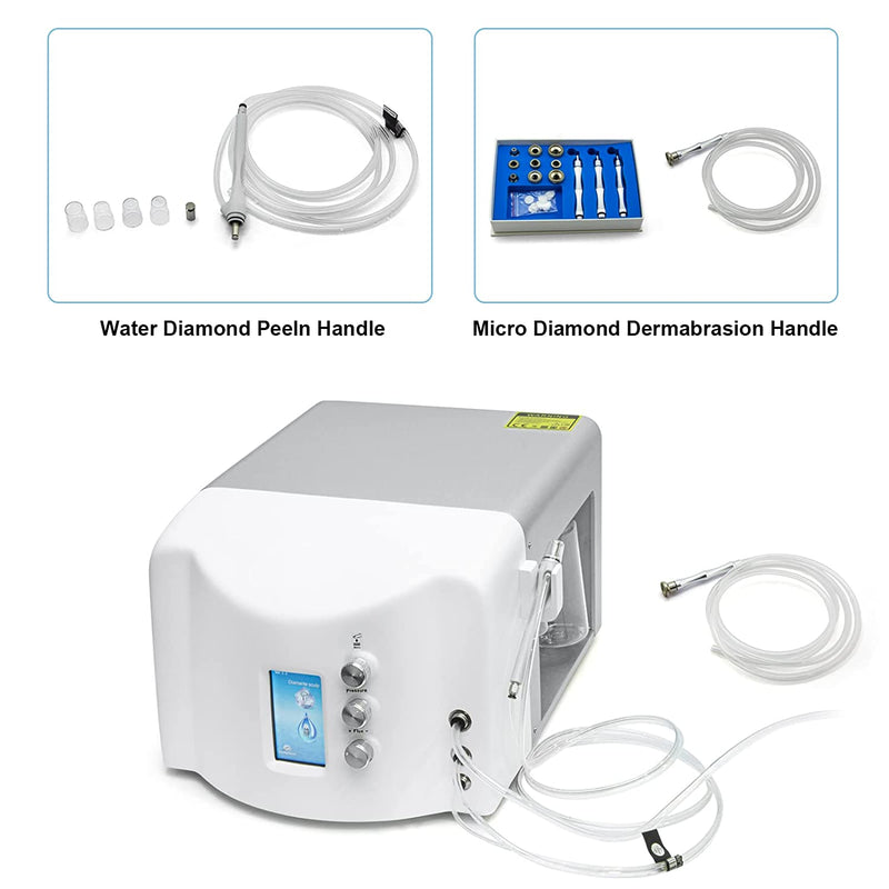 Water Diamond Peel Micro Diamond dermabrasion Machine SPA Water Peel System Facial Skin peeling cleaning