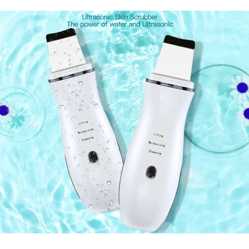 Water Peeling Ultrasonic Skin Scrubber