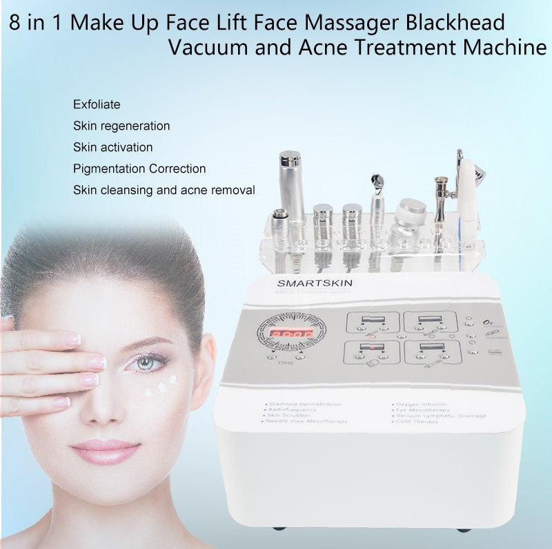 8 in 1 Diamond Microdermabrasion Facial Microdermabrasion Beauty Microdermabrasion Machine