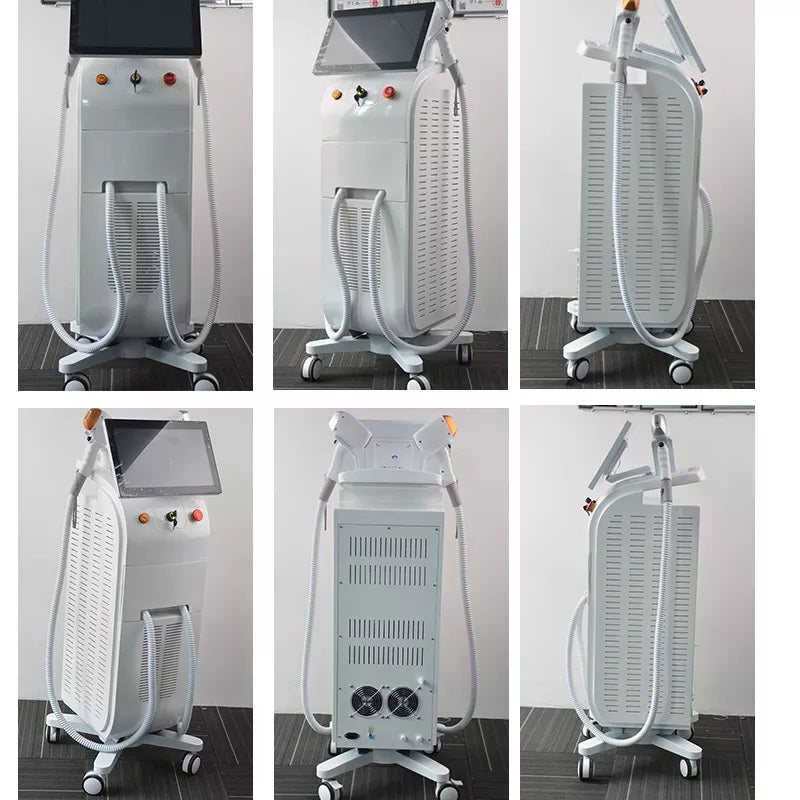 Medical CE 808 diode laser for permanent hair removal diode laser machine 808nm 755 808 1064 NM diode laser machine