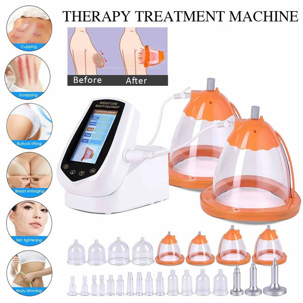 UK Breast Enlargement Butt Vacuum Therapy Body Massage Cupping Shaping Machine