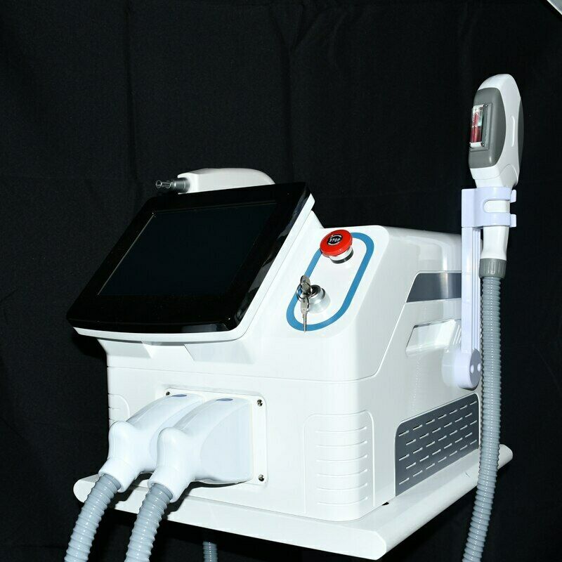 Laser OPT SHR IPL Hair Removal ND YAG Laser Tattoo Removal Machine Salon Spa Use