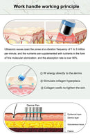 Spa 6 in1 Beauty Facial Machine Hydra Dermabrasion Aqua Peel Clean BIO Light RF SPA227