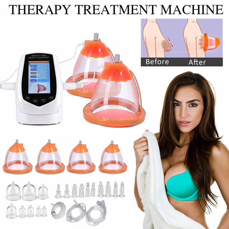 UK Breast Enlargement Butt Vacuum Therapy Body Massage Cupping Shaping Machine